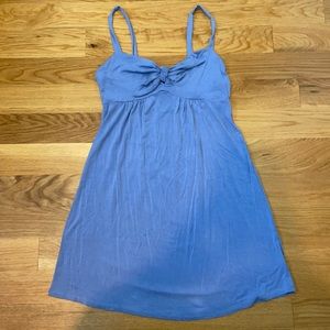 Francescas Light Blue Knot tie Dress